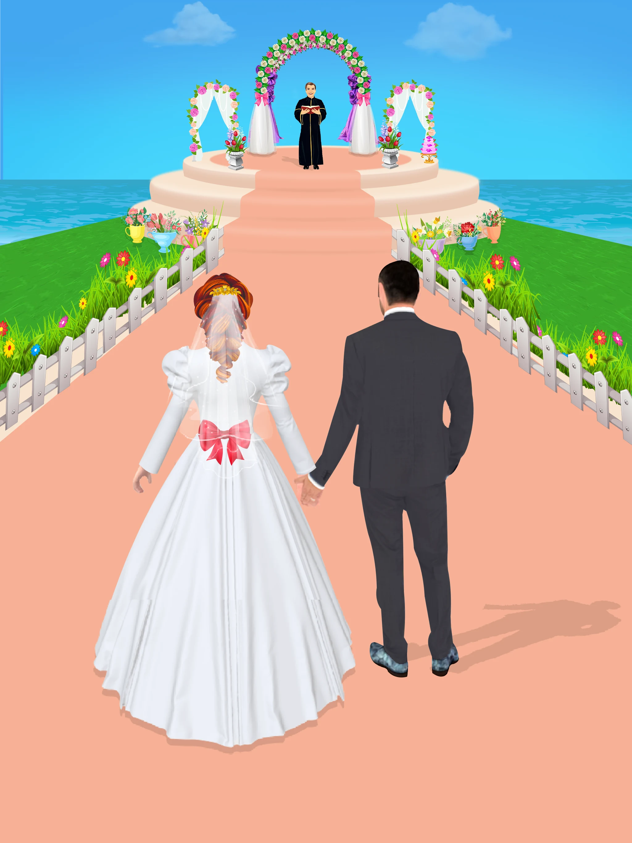 Wedding Race - Wedding Games screenshot